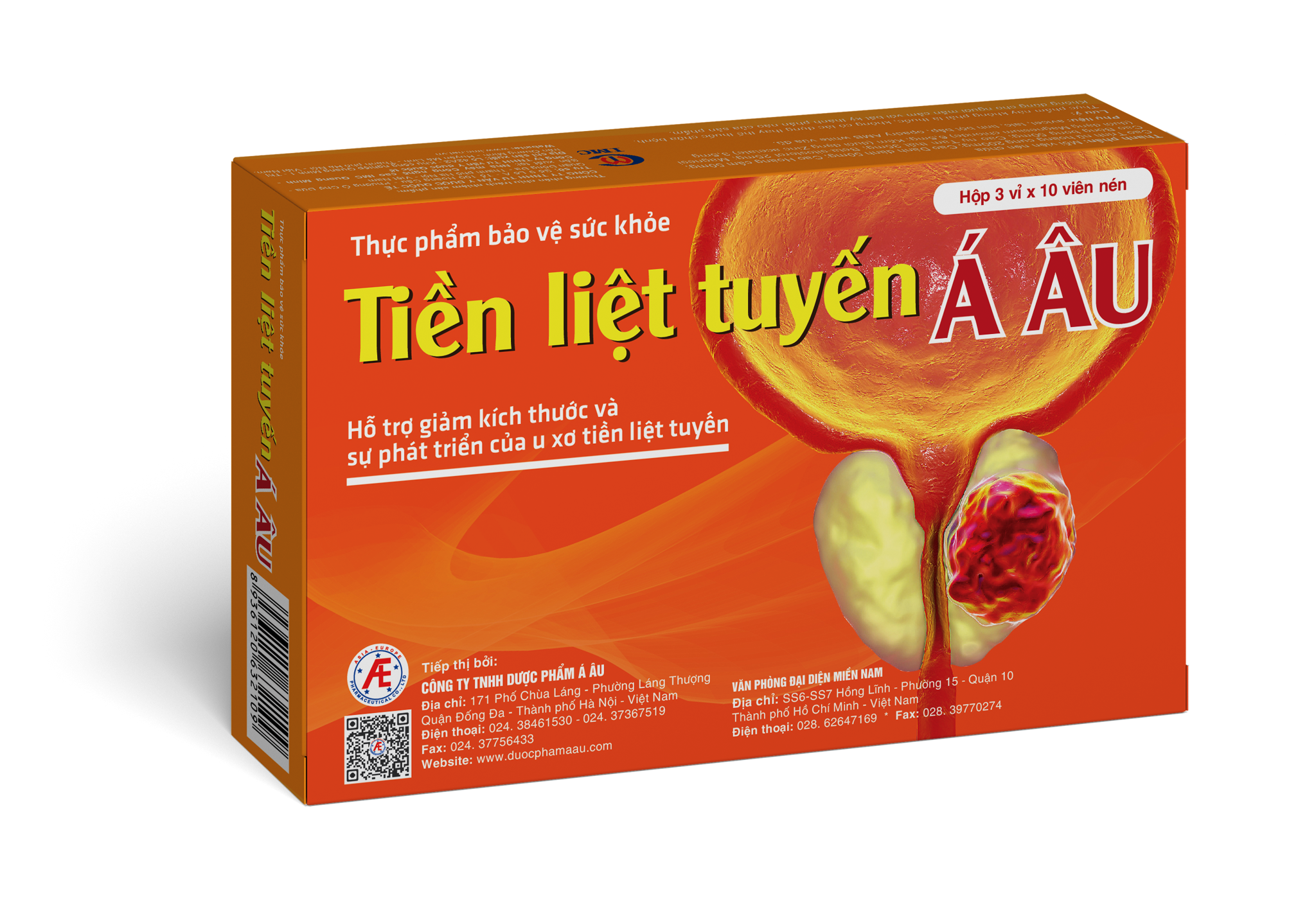 THỰC PHẨM BẢO VỆ SỨC KHỎE TIỀN LIỆT TUYẾN Á ÂU